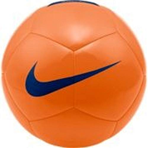Nike Pitch Team, Pallone da Calcio Unisex Adulto, Total Orange/Blue, 3