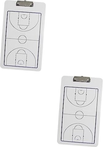 CLISPEED 2 Pezzi Accessori Per Ufficio Tavolo Basket Accessori Per Palloni Calcio Indoor Roba Basket Tavola Allenamento Per Partita Tavola Calcio In Pvc Regalo Tavola