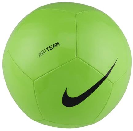 Nike Pallone da calcio Pitch Team Ball, colore: verde/nero