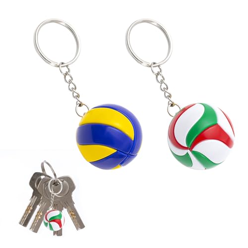 BNOYONERAS Pallavolo Portachiavi Portachiavi da Pallavolo Pallavolo Ciondolo Pallavolo Palla Portachiavi Portachiavi a Forma di Pallone da Pallavolo Portachiavi Simpatici Regali di Compleanno Creativi per Amici