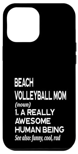 Funny Mother's Day Definition for Women Moms by RJ Custodia per iPhone 12 Pro Max Definizione mamma Beach Volley Pallone da pallavolo