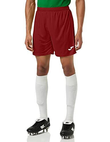 Joma Nobel, Pantaloncini da Calcio Uomo, Rosso (Bordeaux), S