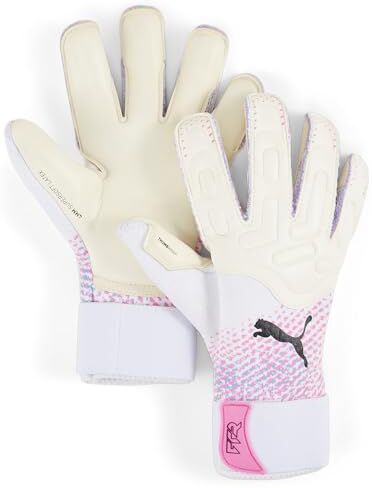 Puma FUTURE Pro SGC Guanti da portiere Adulti unisex,  White-Poison Pink- Black, 7-