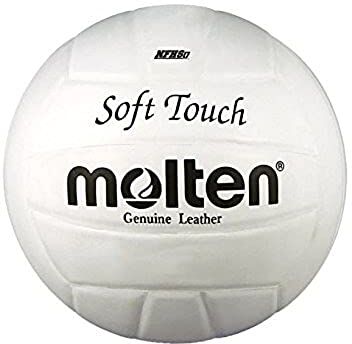 Molten Pallone da pallavolo in cuoio sintetico, misura 5, colore: Bianco