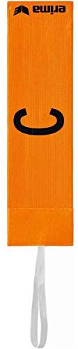 Erima , Fascia da Capitano con Velcro Unisex-Adult, Neon Orange, 2