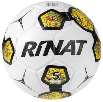 Rinat Pallone da calcio  Ariete, Bianco, Taglia 5