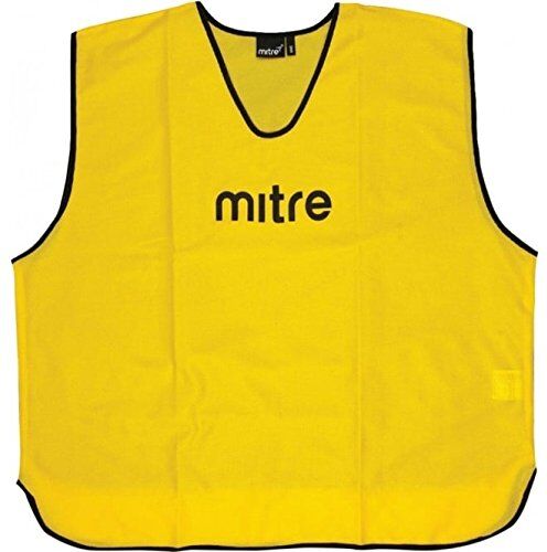 Mitre Soccer, 25 pettorine da calcio, Giallo, junior