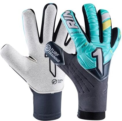 Rinat Guanti da portiere da calcio NKAM Training Adulto Verde Acqua Unisex Taglia 7