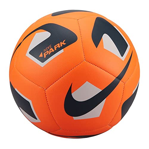 Nike PARK Pallone da calcio ricreativo Unisex ORANGE/BLACK Taglia 4