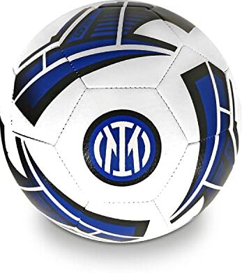 Mondo Sport Pallone da Calcio cucito F.C. Inter Milano size 5 410 g Prodotto ufficiale Colore Nero/azzurro/bianco