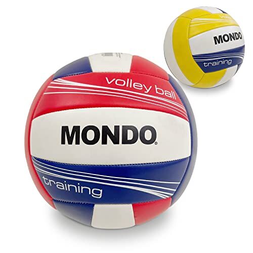 Mondo Toys Pallone da Beach Volley TRAINING size 5 pallavolo 270 g Colore bianco / rosso / blu