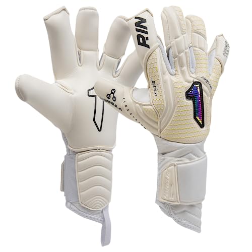 Rinat Guanti Portiere Aries Nemesis Pro Adulto Bianco Taglia 10