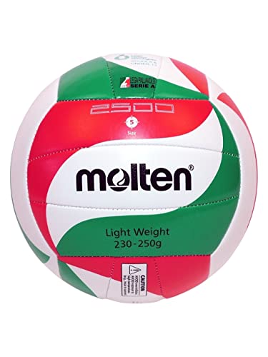 Molten Pallone Volley  V5M2501-L erede del Volley School taglia unica