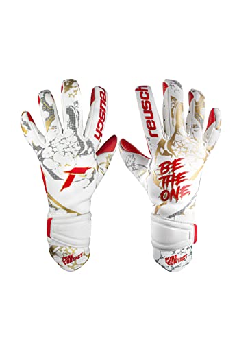 Reusch Guanti da portiere Pure Contact Gold X GluePrint con eccellente presa e taglio interno