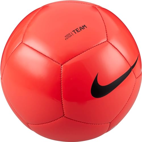 Nike Pitch Team Pallone da calcio ricreativo Unisex BRIGHT CRIMSON/BLACK 4