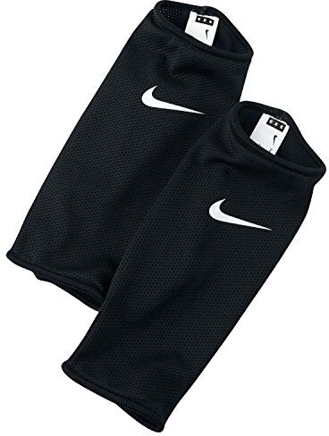 Nike Guard Lock, Parastinchi Unisex-Adulto, Black/White/White, XS