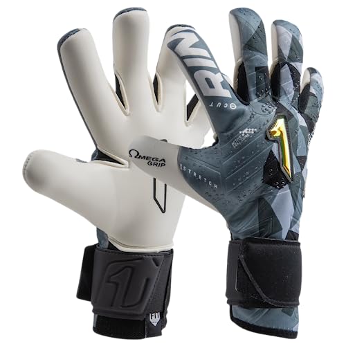 Rinat Guanti Portiere Meta Tactik GK Alpha Adulto Grigio Taglia 10