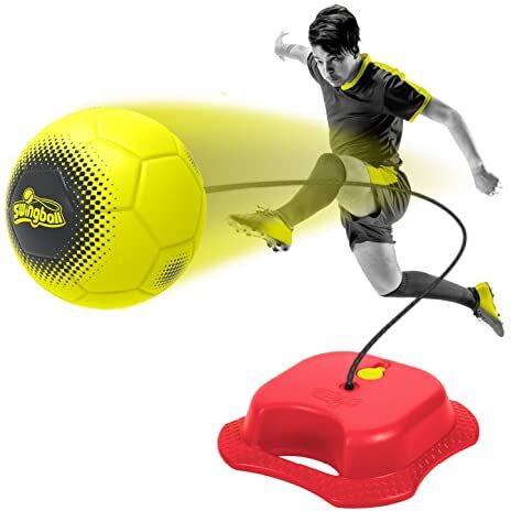 Swingball Surface Soccer Trainer, Colore Reflex-Pallone da Calcio, Rosso/Giallo, Taglia Unica,