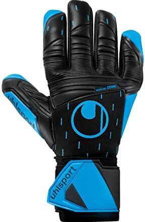 Uhlsport Classic Soft HN Comp Calcio Guanti da portiere Bambino e Adulto, Guanti da calcio Guardiano, Guanto portiere, Guanti da calcio con fissaggio al polso