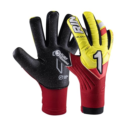 Rinat Guanti da portiere da calcio NKAM Training Adulto Rosso Unisex Taglia 10