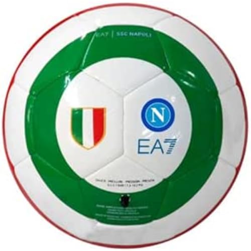 SSC NAPOLI , Pallone EA7 Campioni d'Italia, scudetto tricolore, azzurro napoli, per allenamento taglia 5