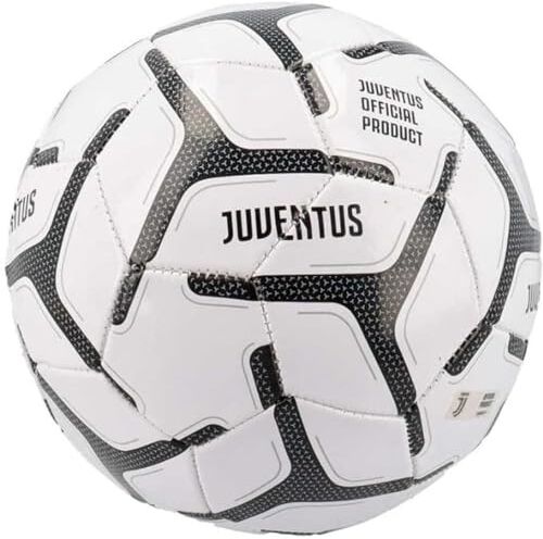 Mondo , Pallone da Calcio Cucito F.C. JUVENTUS, Nero e Bianco