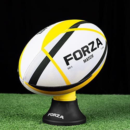 FORZA Palle Per Allenamenti E Partite   Multiple Taglie   Standard Professionale (Taglia 4, Palla Da Rugby Match )