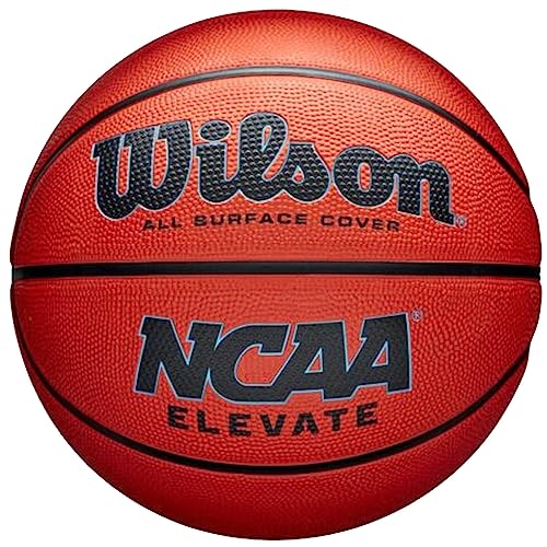 Wilson Pallone da Basket NCAA ELEVATE, Utilizzo Indoor e Outdoor