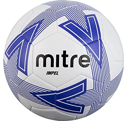 Mitre Pallone da calcio  Impel L30P, molto durevole, ottima tenuta della forma, per tutte le età