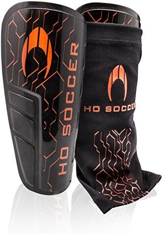 HO Soccer 5.11 Tactical Series Shin Guard Titan II Color: Black/Fluo Orange Talla: S