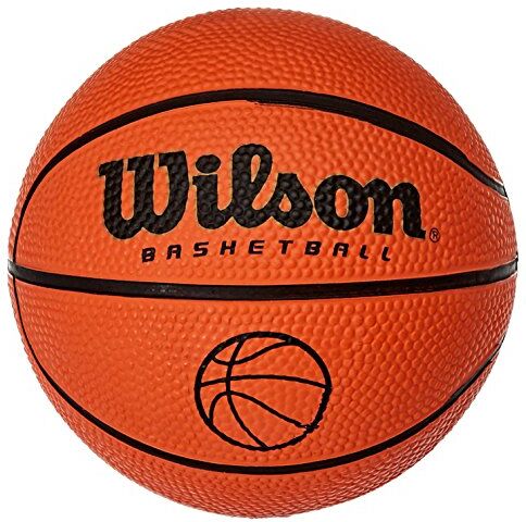 Wilson Ncaa Micro, Palla Basketball Unisex Adulto, Arancione (Orange), 7