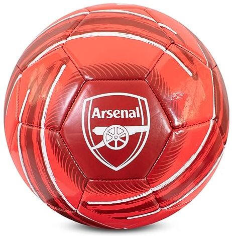 Hy-Pro Pallone da calcio con licenza ufficiale Arsenal F.C. Cyclone   Taglia 5, Gunners, Allenamento, Partita, Merchandising, da collezione per bambini e adulti