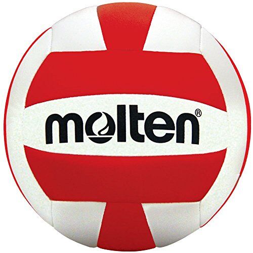 Molten Pallavolo ricreativo, rosso, rosso, bianco, ufficiale ()