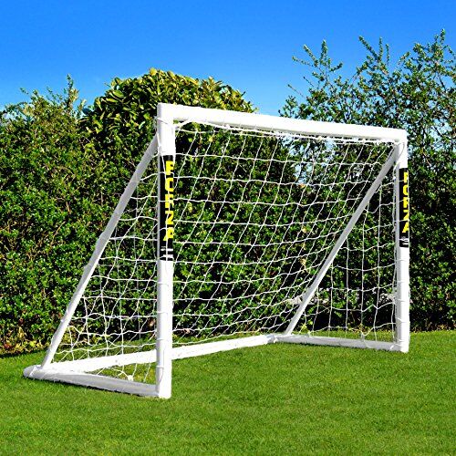 FORZA Porta da Calcio Per Bambini Porta da Calcio con Sistema di Blocco   Rete HDPE 2mm   Attrezzatura da Calcio   5 Misure tra cui scegliere (2,4m x 1,8m)