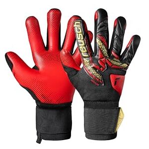 Reusch Attrakt Gold X GluePrint, guanti da portiere antiscivolo e traspiranti, per adulti, per uomini e donne, adatti a tutte le condizioni atmosferiche e superfici di gioco Reusch Attrakt Gold X GluePrint, guanti da portiere antiscivolo e traspiranti, per adulti, per uomini e donne, adatti a tutte le condizioni atmosferiche e superfici di gioco
