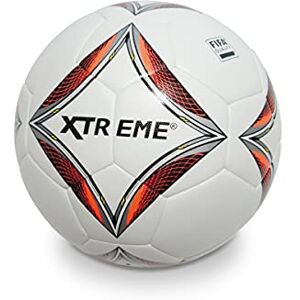 Mondo Sport Pallone da football XTREME KALEIDOS misura 5 professional 450 g bianco rosso argento Mondo Sport Pallone da football XTREME KALEIDOS misura 5 professional 450 g bianco rosso argento
