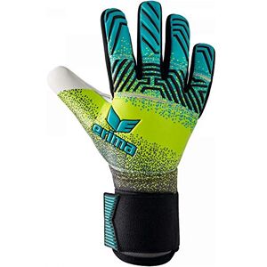 Erima Flex Rd Robusto Guanti da Portiere, Unisex Bambini, Petrolio/Lime/Nero, 5.5 Erima Flex Rd Robusto Guanti da Portiere, Unisex Bambini, Petrolio/Lime/Nero, 5.5