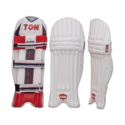 SS TON Super Cricket Batting Pad Multicolore Taglia: Youth Tipo di Chiusura: Gancio e Anello per battitori Mancini SS TON Super Cricket Batting Pad Multicolore Taglia: Youth Tipo di Chiusura: Gancio e Anello per battitori Mancini
