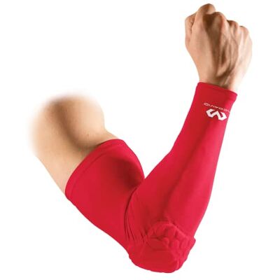 McDavid 6500R Maniche, Unisex Adulto, Unisex Adulto, 6500R, Rosso, XS McDavid 6500R Maniche, Unisex Adulto, Unisex Adulto, 6500R, Rosso, XS