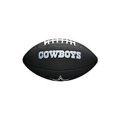 Wilson , Palla da football americano, Mini NFL Team Soft Touch, Dallas Cowboys, Per giocatori amatoriali, Nero, WTF1533BLXBDL Wilson , Palla da football americano, Mini NFL Team Soft Touch, Dallas Cowboys, Per giocatori amatoriali, Nero, WTF1533BLXBDL