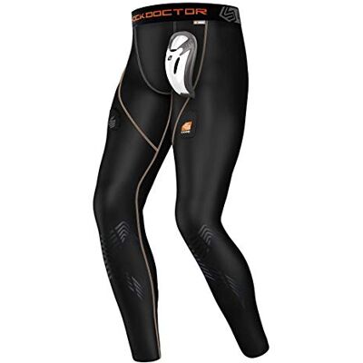 Shock Doctor 363 Compressione Hockey Short with Bioflex Cup Black – X-Large Shock Doctor 363 Compressione Hockey Short with Bioflex Cup Black – X-Large