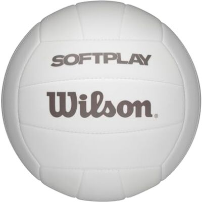 Wilson Pallone da Beach Volley AVP Soft Play, In Schiuma EVA, Comfort e Stile, Misura Ufficiale, Bianco Wilson Pallone da Beach Volley AVP Soft Play, In Schiuma EVA, Comfort e Stile, Misura Ufficiale, Bianco