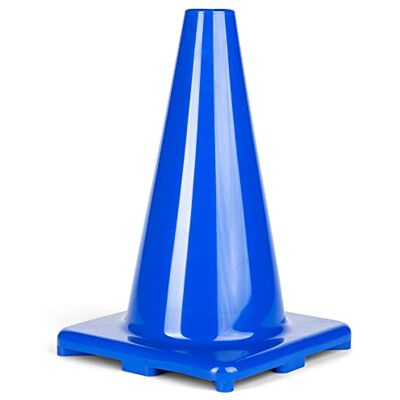 Champion Sports Hi Visibility Flexible Vinyl Cono, Unisex, C12BL, Royal Blue, 30,5 cm Champion Sports Hi Visibility Flexible Vinyl Cono, Unisex, C12BL, Royal Blue, 30,5 cm