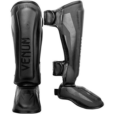 VENUM Elite Parastinchi unisex per bambini, nero/nero, taglia: S (taglia produttore: S) VENUM Elite Parastinchi unisex per bambini, nero/nero, taglia: S (taglia produttore: S)