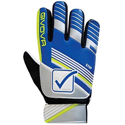 GIVOVA Stop, Guanto Da Portiere Uomo, Grigio/Turchese, 9 GIVOVA Stop, Guanto Da Portiere Uomo, Grigio/Turchese, 9