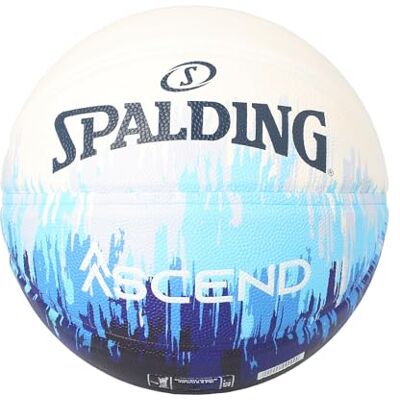 Spalding Ascend Blues Pallacanestro bianco/blu, 7 Spalding Ascend Blues Pallacanestro bianco/blu, 7