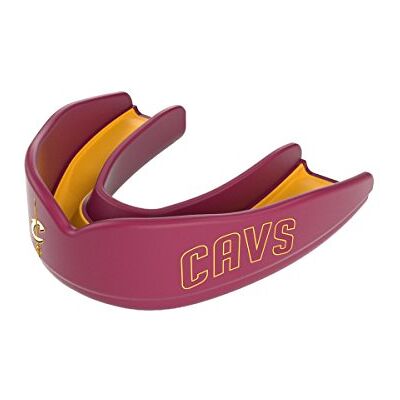 Shock Doctor Cleveland Caveliers Paradenti da Basket per Bambini, Bambini, Paradenti., 733313051130, Colore: Rosso, Taglia Unica Shock Doctor Cleveland Caveliers Paradenti da Basket per Bambini, Bambini, Paradenti., 733313051130, Colore: Rosso, Taglia Unica