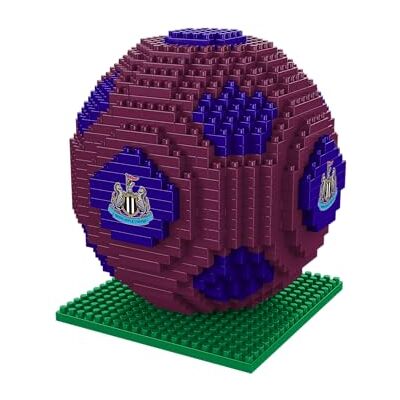 FOCO Con licenza ufficiale Newcastle United FC modello di pallone da calcio BRXLZ nei colori alternativi della squadra da costruire con mattoncini 3D FOCO Con licenza ufficiale Newcastle United FC modello di pallone da calcio BRXLZ nei colori alternativi della squadra da costruire con mattoncini 3D