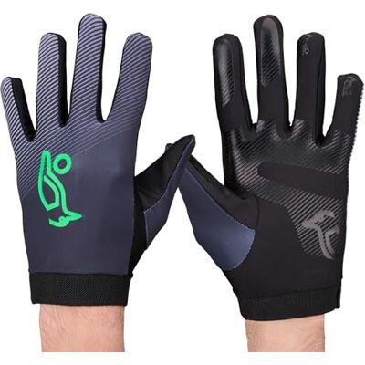 KOOKABURRA Nitrogen Guanti da hockey con dita complete, leggeri, taglia XXS, colore: nero KOOKABURRA Nitrogen Guanti da hockey con dita complete, leggeri, taglia XXS, colore: nero