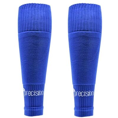 Precision Training Calzini sportivi per adulti, con maniche senza piedi, elasticizzati, supporto a compressione per calcio, rugby e hockey, blu reale, Royal, 7-12 Precision Training Calzini sportivi per adulti, con maniche senza piedi, elasticizzati, supporto a compressione per calcio, rugby e hockey, blu reale, Royal, 7-12